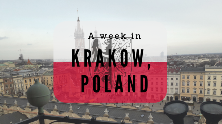 A week in Krakow, Poland