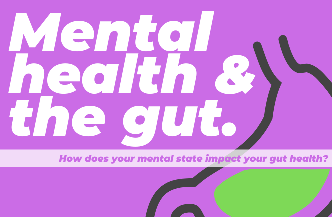 How mental health can impact gut health.
