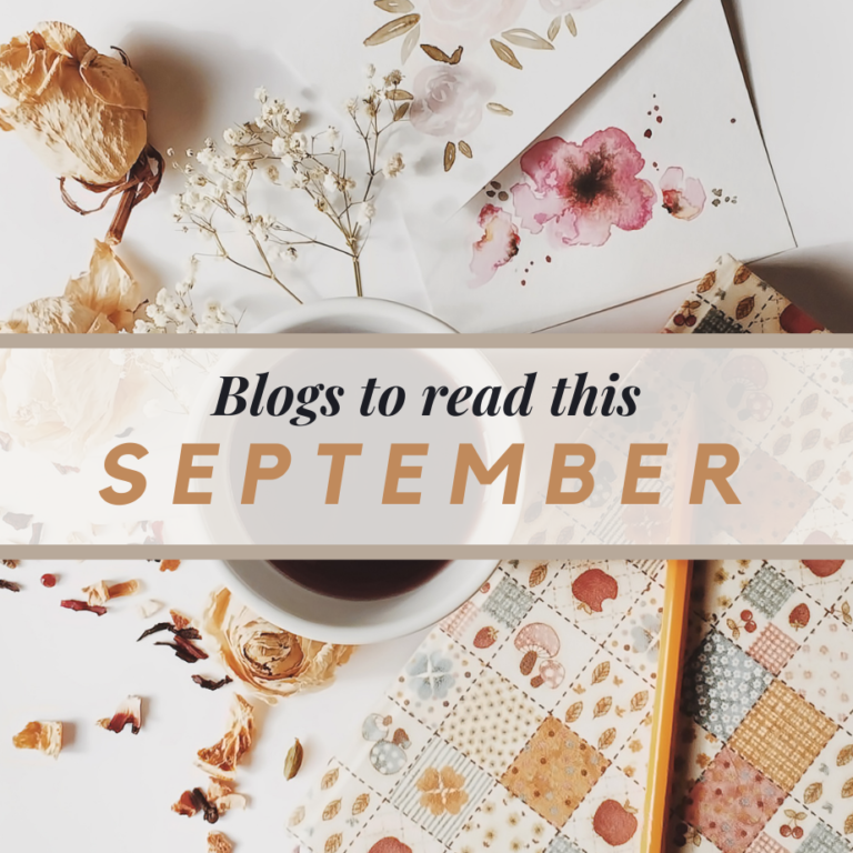 New blogs to read this September.